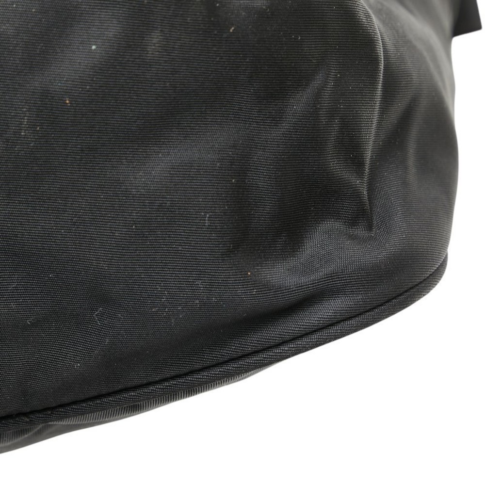 Prada Triangular Black Leather Nylon Crossbody - image 7